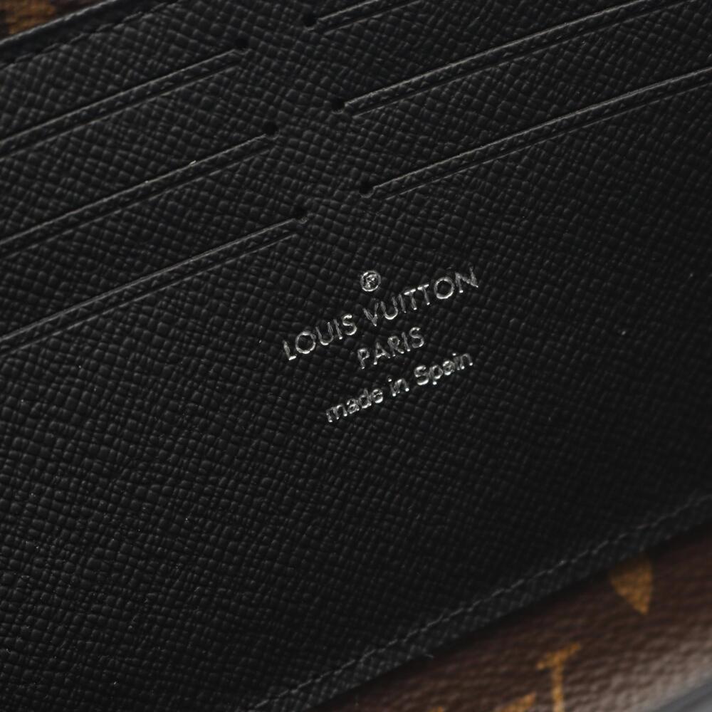 Louis Vuitton Zippy Dragonne L long wallet leather Macassar Brown black - Picture 5 of 8